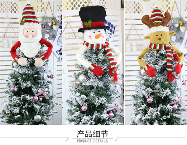 

new christmas tree er snowman christmas tree hat xmas holiday decoration christmas tree hat pendant ornament