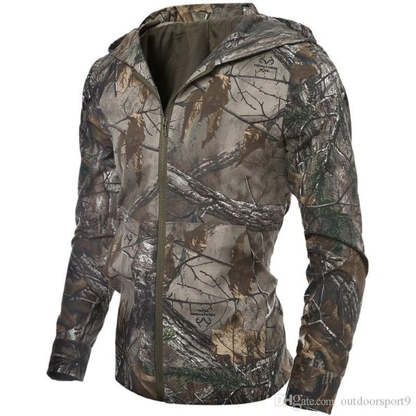 

2018 tactical softshell camouflage outdoors jacket men army sport waterproof camping hunting clothes camping jacket, Camo;black