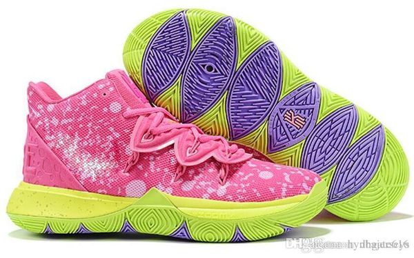 

2020 new arrival mens kyrie shoes tv pe basketball shoes 5 for 20th anniversary sponge x irving 5s v five luxury sports sneakers 11