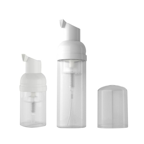 

clear foaming bottle liquid soap whipped mousse points bottling shampoo lotion shower gel foam pump bottles