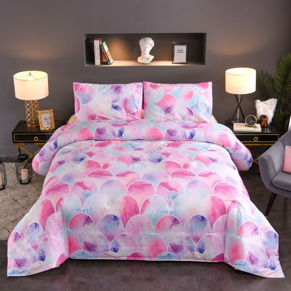 

microfiber fabric duvet cover sets 3pcs bedding sets