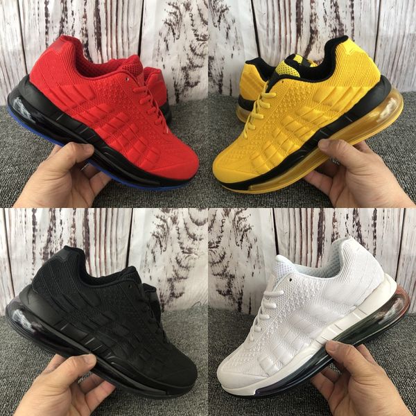 

лучшее качество lnverted крючок 720x95 тройные черных мужчин кроссовки новые тренеры белый красный желтый темно-синий роскошь дизайнер мужск, White;red