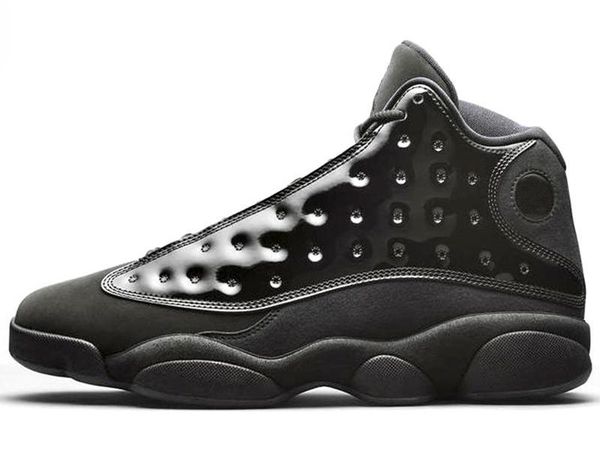 

13s basketball shoe 13 men cap and gown atmosphere grey he got game black cat phantom bred mens trainer sports sneakers size 41-47