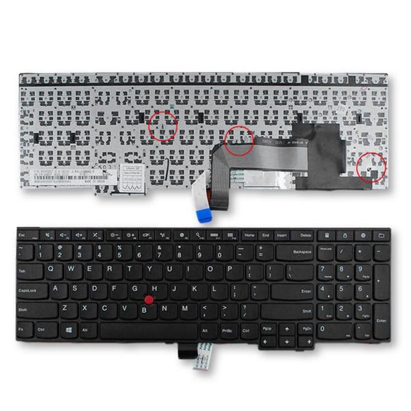 

для ноутбука lenovo thinkpad e555 e550 замена английской клавиатуры