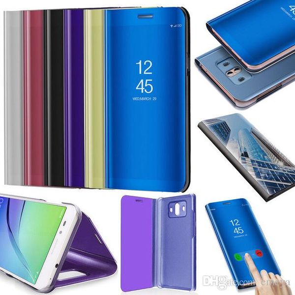 

clear view smart mirror case для huawei mate 10 20 lite pro для honor 10 9 8 p8 p9 p10 p20 lite 2017 plus y6 nova 3 3i флип-кейс