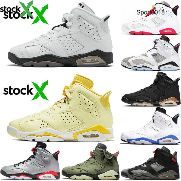 

sell fashion jumpman brand 6 alligator floral sport blue trainers jordon basketball shoes 6s men psg dmp unc maroon designer sneakers, Black