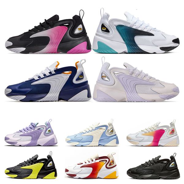 

2020 new arrivel zoom 2k m2k running shoes for mens womens fashion black pink triple white black orange bule purple sports sneakers trainers