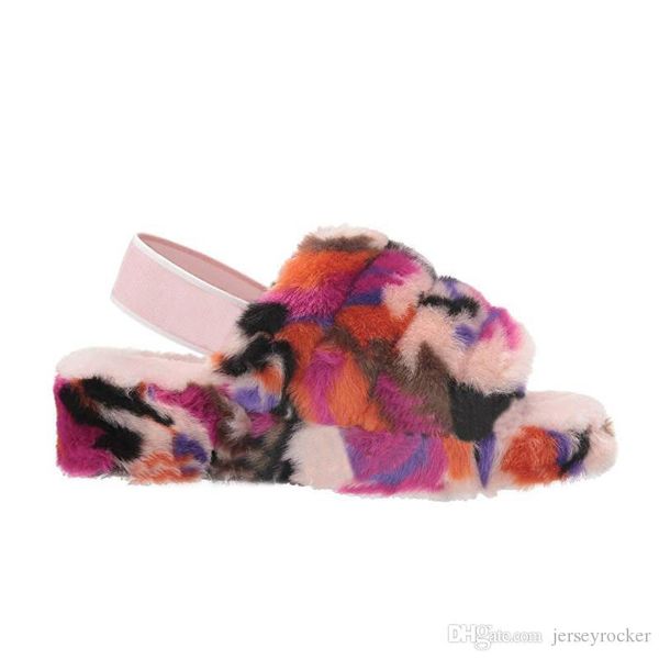 

wholesale women australia booties wgg fur 2020 summer autumn casual shoes outdoor mop slippers womens girls black grey pink flip flop