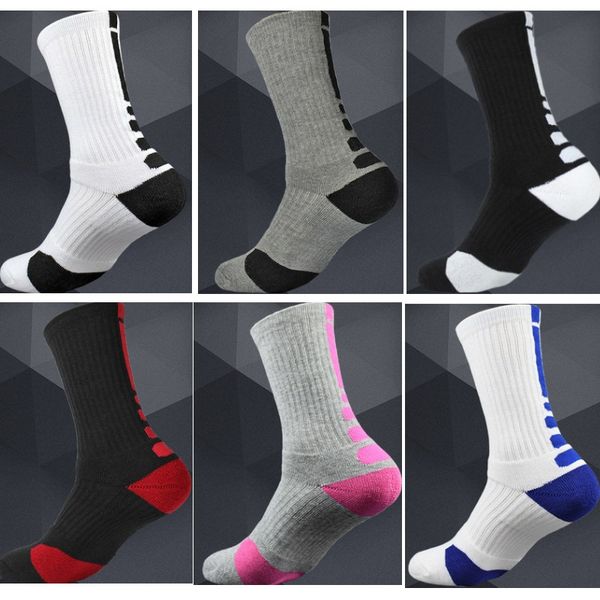 

usa professional elite basketball socks thick long knee athletic outdoor sport socks men compression thermal winter warm socks fa2112