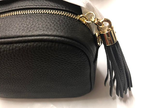 

designer-handbags soho disco bag genuine leather tassel zipper shoulder bags women crossbody bag designer handbag come with box