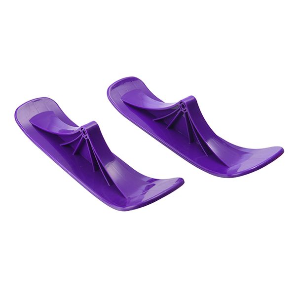 

selling 1 pair 2 in 1 ski snowboard sleigh accessory children snow scooter wheel