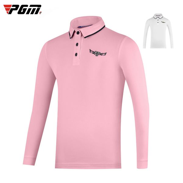 

golf running tenis girls polo shirts children sportswear full sleeve training golf shirts outdoor team uniform breathable, Black;blue