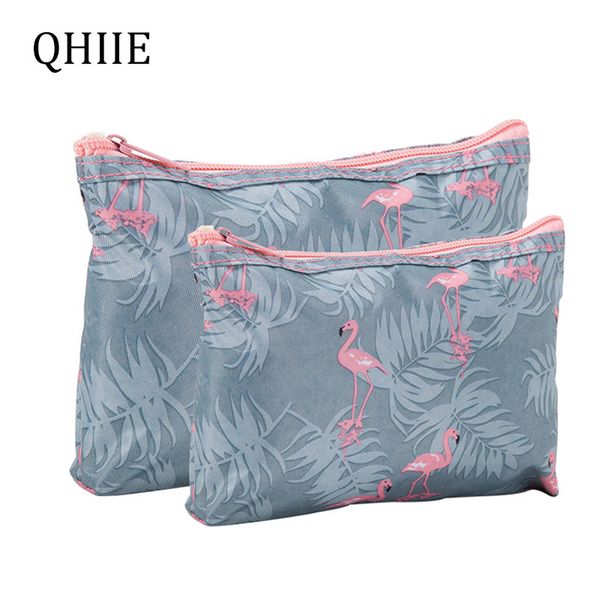 

ladies cosmetic bag fashion flamingo cosmetics makeupup bag large capacity travel organizer beautician vanity ing