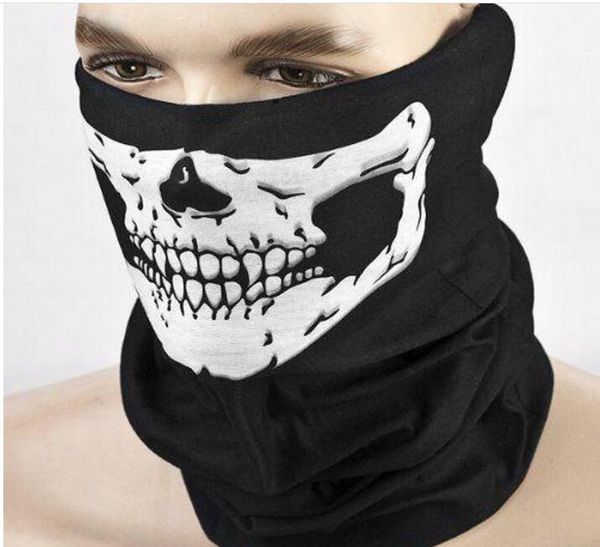 

cool multi function skull face mask outdoor sports ski bike motorcycle scarves bandana cs neck snood halloween party cosplay full face masks