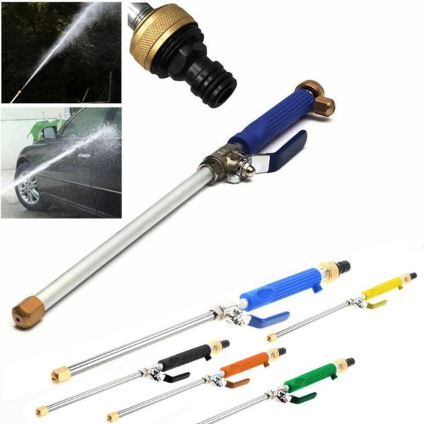 Wasserpistole Hochdruckreiniger Auto Hochdruck-Wasserpistole Jet Waschstrahl Gartenschlauch Sprinkler Multifunktions-Wasserpistole Spray Sicher langlebig LSK77