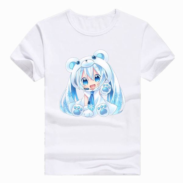Anime Vocaloid Hatsune Miku New Leisure Full Color Casual Tops T-Shirt  S-XXXL