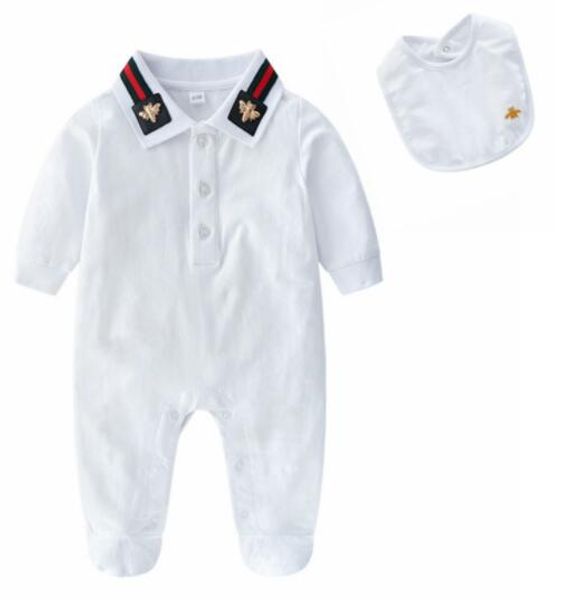 

Новорожденный ребенок дети мальчики девочки одежда детский комбинезон + шляпа по