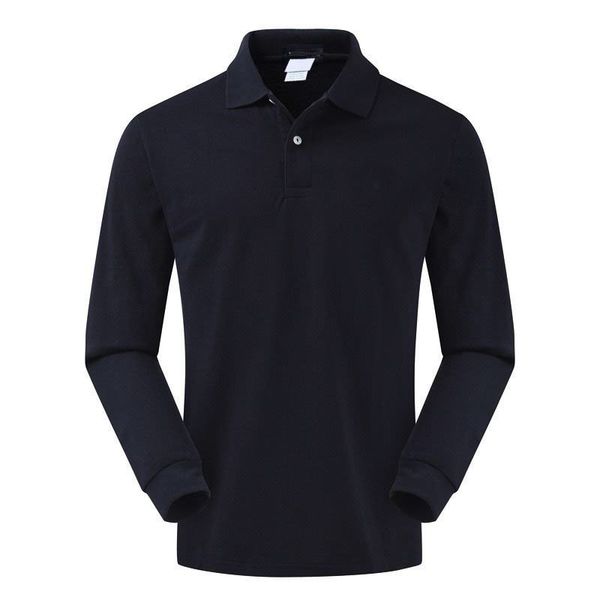 

plus size xs-4xl autumn men's long sleeve polos shirts 100% cotton casual mens polos shirts solid color fashion mens loose, White;black