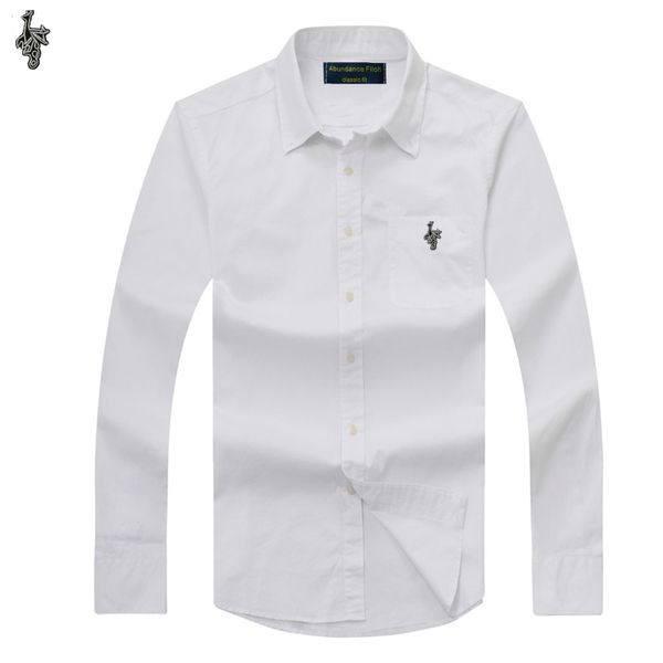

plus size new oxford fabric 100% cotton excellent comfortable slim fit button collar business men casual shirts k881, White;black