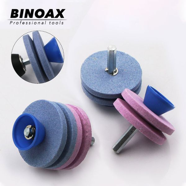 

universal lawn mower sharpener garden grinding tool for electric hand drill lawn mower accessories