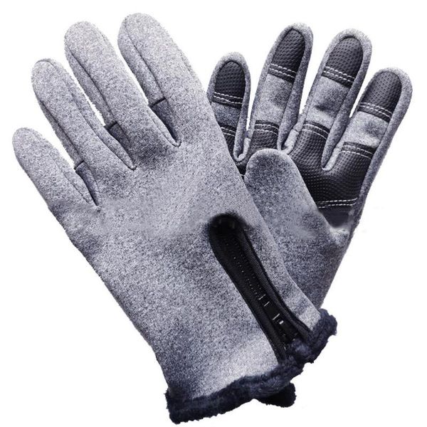 

durable motorcycle non slip riding glove fleece gloves mobile phone keep warm waterproof touch screen warm gloves skiing