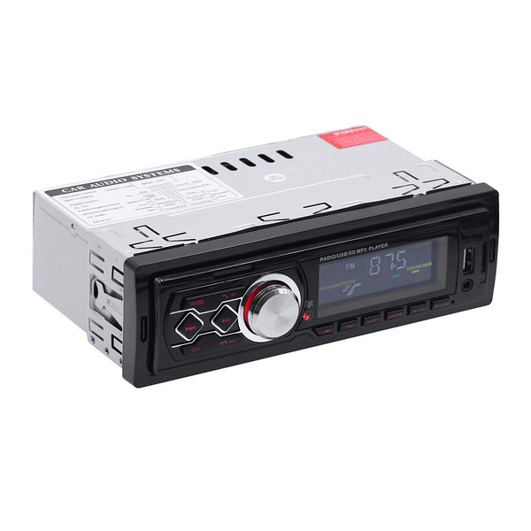 

new car 12v bluetooth mp3 audio player speaker fm radio support handscalls