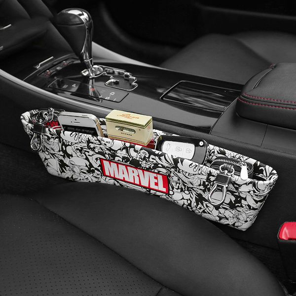 

1pc car seat gap storage box seat gap pocket car interior organizer cartoon storage box crevice bag accessories