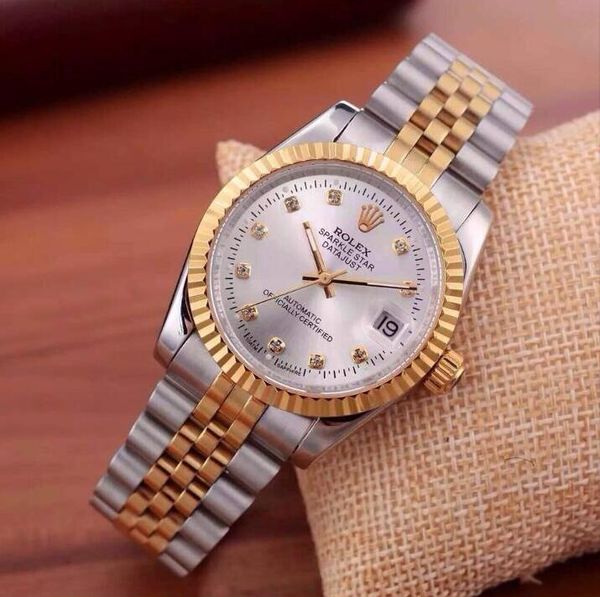 

2019 new famou rolex watche 40mm men women watch teel band gold men port watch women gift no box 03