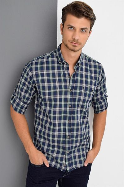 

g672 dewberry shirt -dark blue-green, White;black