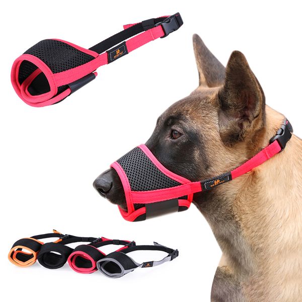 

adjustable dog mouth cover pet prevent biting breathable muzzles pet bite cover