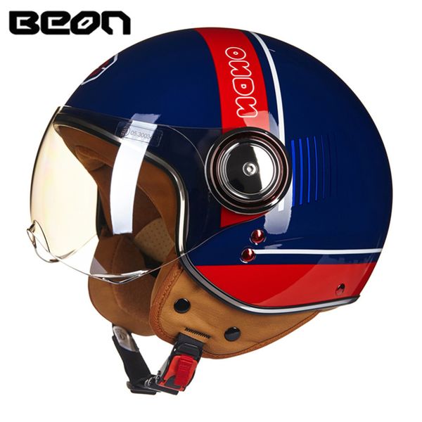 

brand new ece motorcycle helmet chopper 3/4 open face vintage helmet 110dy moto casque casco motocicleta capacete helmets