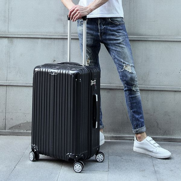 

brand 20 inch 22 24 inch rolling luggage suitcase boarding case travel luggage case spinner cases trolley suitcase wheeled