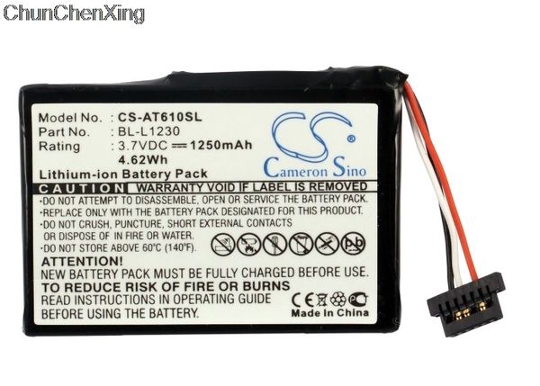 

cameron sino 1250mah battery bl-l1230 for airis t610, t620, t920, t920a, t920e, t920ef