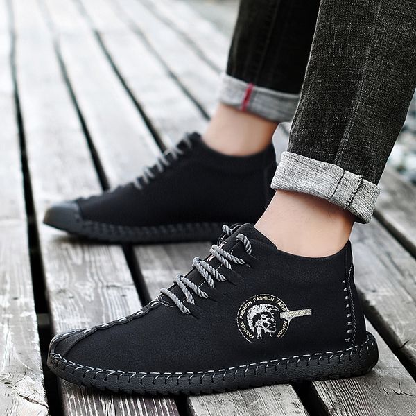 Winter Boots Men Fashion Lace Up Leather Casual Shoes Plus Velvet Ankle Fur Warm Plush Non Slip Wear Resistant Simple HH 124 Buy Shoes Online Suede
