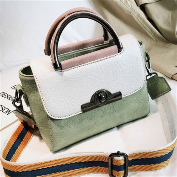 

дизайнер роскошная сумочка женщины дизайнер сумка корейская версия небольшой квадратный стрэддл широкий плечевой ремень одно плечо messenger