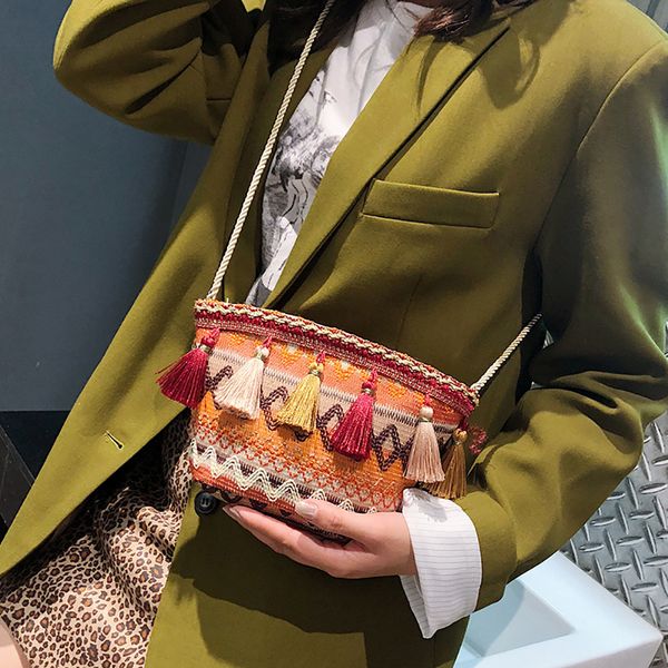 

purses and handbags 2019 vintgae fashion tassel crossbody bag handbags