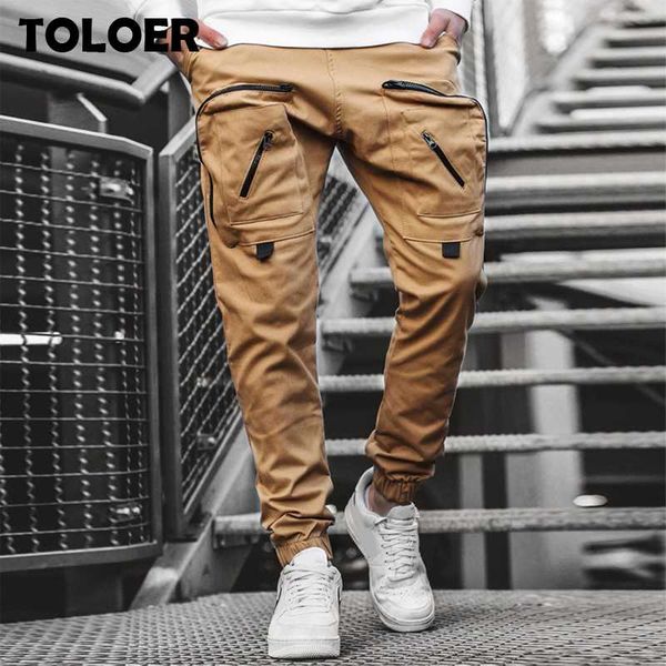 

streetwear joggers pants men hip hop loose harem pants male ankle length trousers sport autumn casual bodybuilding sweatpants, Black