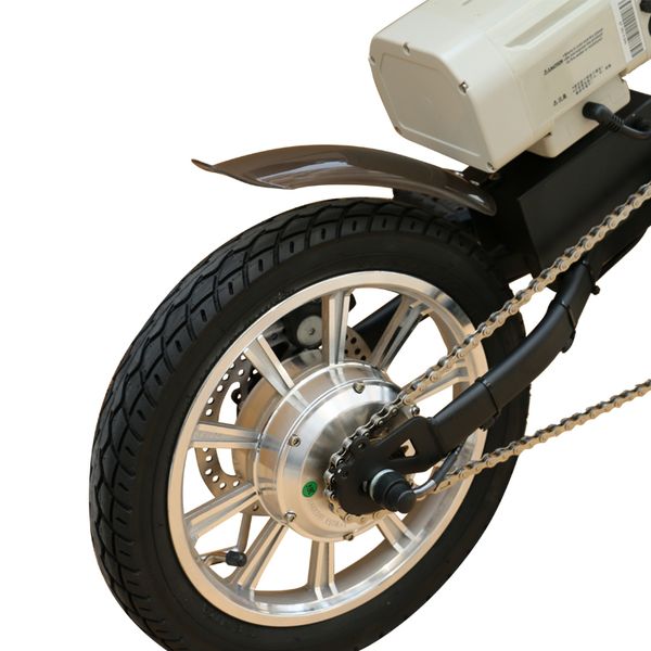 

14 inch oem lightweight aluminum alloy folding ebike factory, Silver;blue