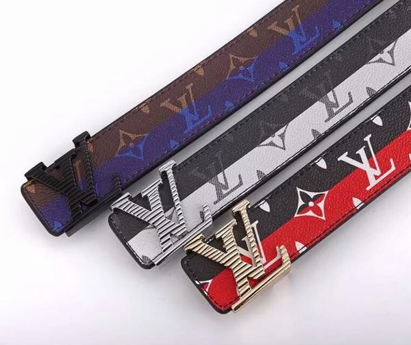 

2019 High quality FD Cartoon monster leather fashion Smooth pattern picture Belts designer Belt Men and women brand Belt