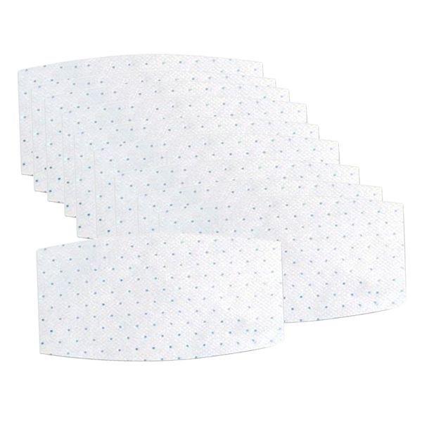 

three layers disposable isolation protection mask pads replacement rectangle 10pcs