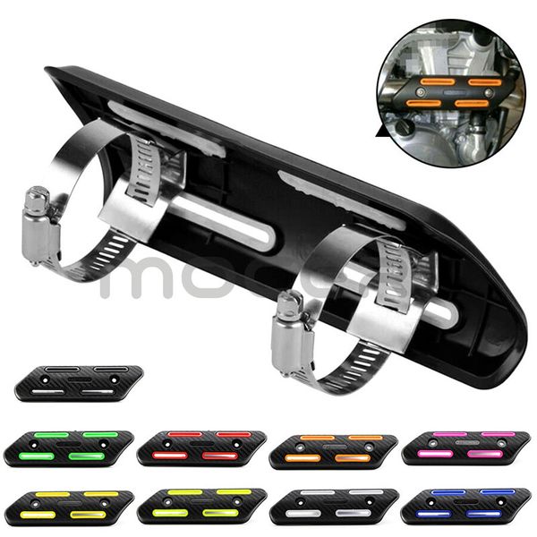 

universal off-road motorcycle exhaust tube heat shield protector protection pit cover tube bicycle