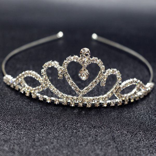 

princess tiara headpiece for little bridal crystal updo bohemian wedding headdress headband style wedding accessories