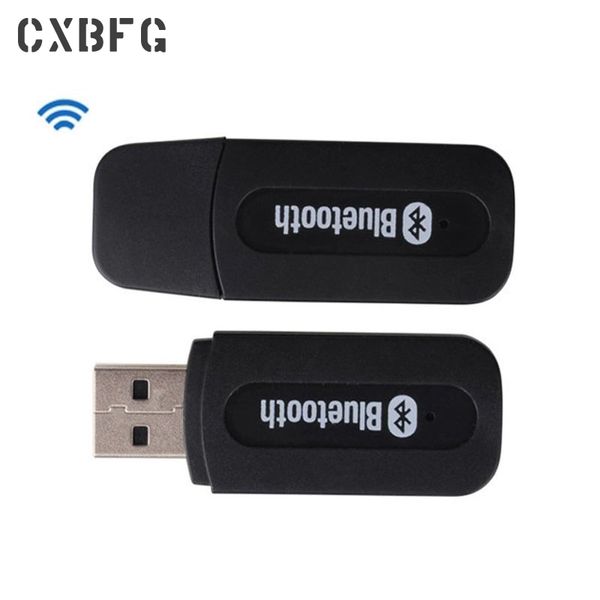 

2in1 3.5mm wireless jack usb bluetooth car kit receiver bluetooth adapter aux with mic speaker headphone stereo multifunction