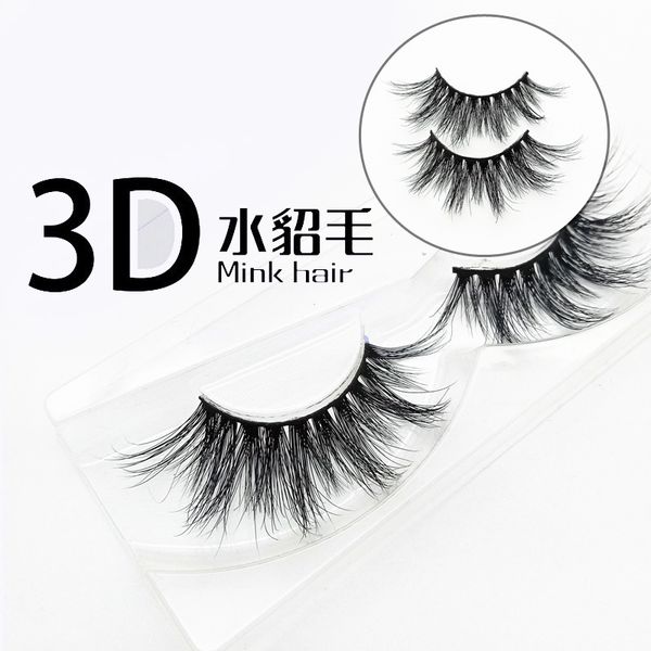 

пара волосы 3d естественный ресниц ручных ресниц