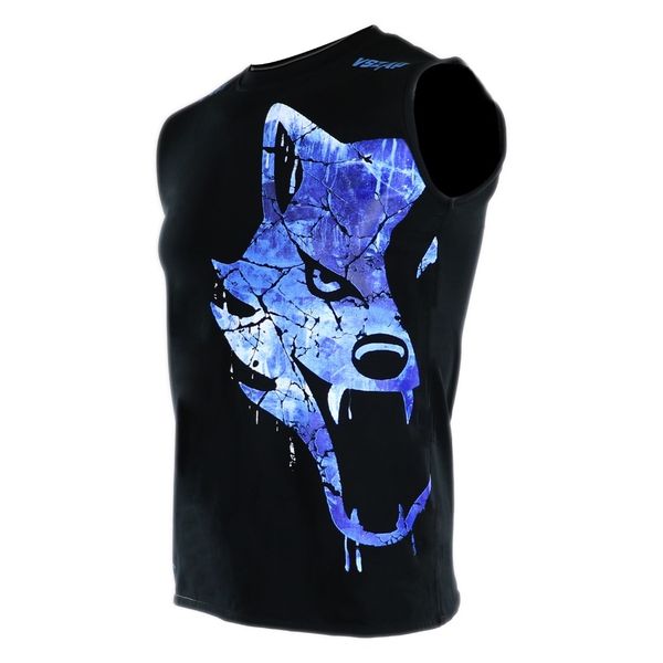 

vszap лед и пламень бокс mma t shirt gym tee shirt борьба борьба единоборства фитнес обучение муай тай t shirt men homme, Black;red
