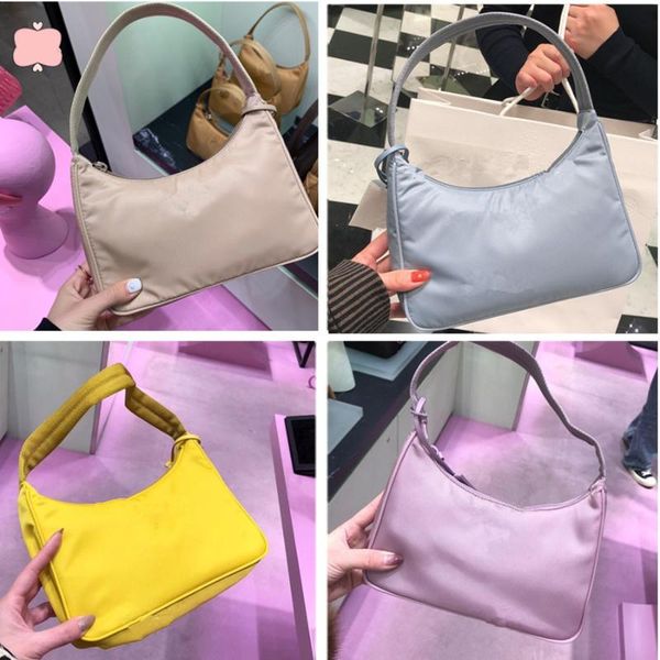 

2020 shoulder bag women handbag female hobos bag soft nylon leather messenger ladies zipper