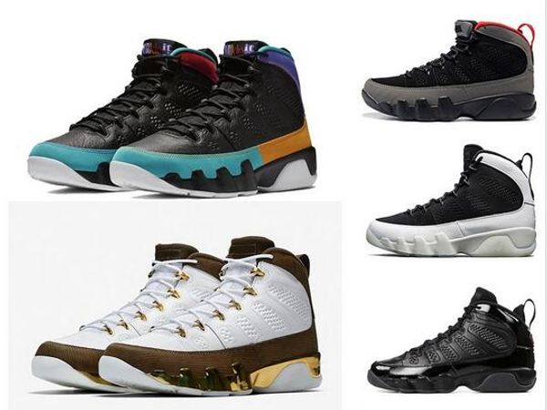 

9 2019 jumpman dream it do it unc mens basketball shoes 9s white university blue midnight navy 9s sports sneakers size 7-13