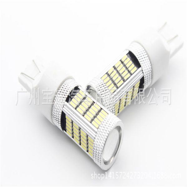 

yue yi shangpin 1 pair high power t20 w21/5w 7440 4014 92smd led highlighting the width light high quality