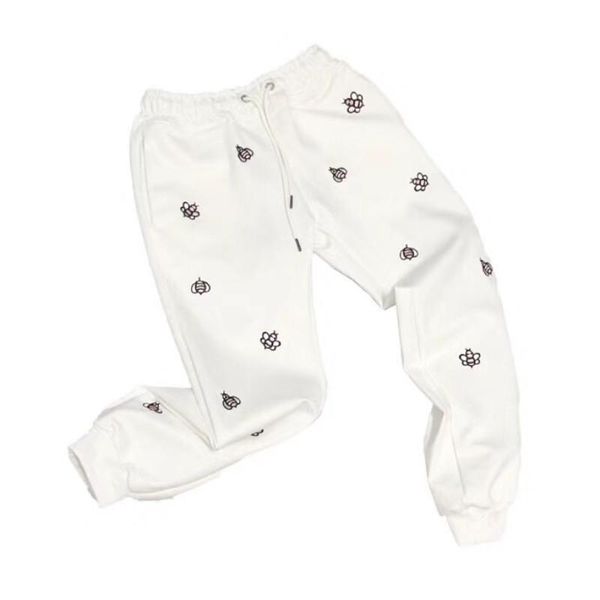 

19ss bee вышивка спортивные брюки европа мода уличный скейтборд мужчины женщины брюки дышащие брюки спортивные брюки hfttkz037, Black