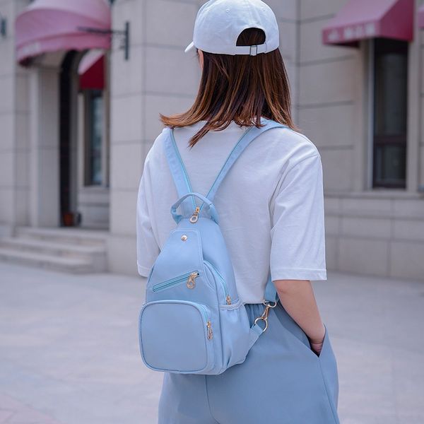 

2020 новых дамы рюкзак корейских мод простой случайный оксфорд ткань большая емкость многофункциональных женщины рюкзака